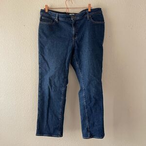 LL bean favorite fit flannel lined jeans‎